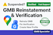 reinstate goggle my business profile verification suspended create gmb