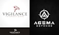 design a powerful cybersecurity or security agency logo
