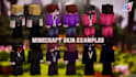 create custom minecraft skin