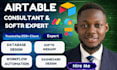 setup airtable database, airtable automation, airtable crm, softr webapp expert