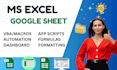 design custom excel spreadsheet and google sheets templates