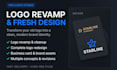 edit, design, enhance, fix and revamp logo