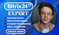 setup and customize bitrix24 crm email marketing bitrix24 automation setup