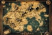 hand drawn fantasy map illustration dnd rpg map illustration vector map design