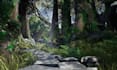 create high quality game environments in pixel art, low poly, or ps1 style