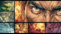 do superhero comic page