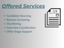 recruit top candidates and provide end to end hiring support
