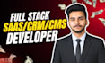 develop custom saas, crm, cms full stack software web applications