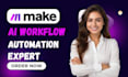 fix make com, made com, setup make com automation, make expert, make automation
