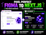 convert figma designs into nextjs websites