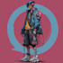 design anime character , cyberpunk character