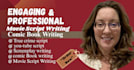 write a movie script, true crime scene, comic book, or youtube script