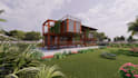 create architectural 3d models in rhino, sketchup, cad to 3d and lumion render