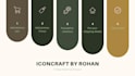 design modern flat icons, app icons, UI icons