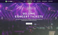 build squarespace concert website music event planner ticketing festive website