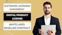 create software licensing agreement, digital product license, white label