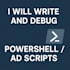 fix and automate activedirectory task using custom and tailoredpowershell script