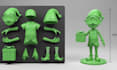edit, paint, slice stl into 3mf for bambu lab multcolor 3d print in 24hrs