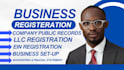 register US llc, obtain ein, handle full business formation and compliance setup