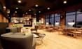 do restaurant 3d interior rendering dining space bar and cafe lounge design