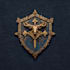 create a professional fantasy, rpg, medieval and rustic logo