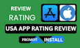 do 500 app rating user, app install, IOS app install, mobile app promotion
