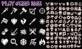 do colourful game icons, 2d flat icons, skill icons, UI icons, items and objects