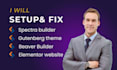 fix redesign spectra templates gutenberg elementor beaver builder paginas web