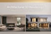 create architectural 3d renderings, house designs  permit ready plans
