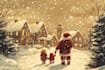 create festive holiday christmas design illustration