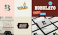 create a modern unique logo design for your brand identity