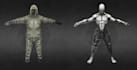 make low poly 3d character models in 90s retro ps1 style