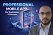 develop your custom android and ios app with backend and app store publishing