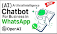 build and design whatsapp chatbot ai chatbot whatsapp api and automation bot