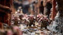 paint warhammer 40k 2d miniature painting modeling