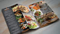 design professional food flyer, food menu,