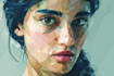 do a professional low poly portrait