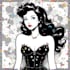 create pin up girl illustration
