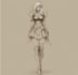 draw fantasy character sketch for you