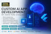 custom ai integration mobile app development, ios app android app, flutter app