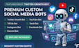 build  ai twitter bot ,x bot for automation and growth