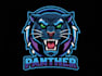make professional black panther logo with t shirt design