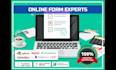 create online jotform, google form typeform, gravity form, surveys, cognito form