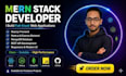 architect full stack mern web apps with frontend and backend development
