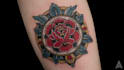 create custom logo old school traditional tattoo design