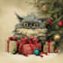 create festive holiday christmas design illustration