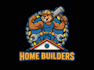 make an elegant home renovation logo with t shirt design
