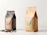 create a coffee bag, packaging and label sticker design
