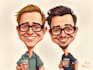 draw caricatures from photos