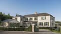 render architecture for brochure, non residence exterior cgi, property site plan